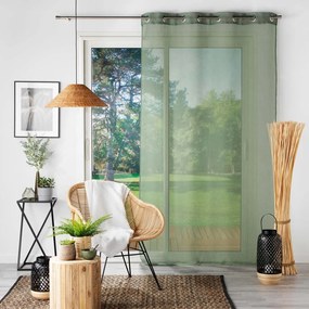 Firanka z woalu w kolorze khaki 140x280 cm Sandra – douceur d'intérieur