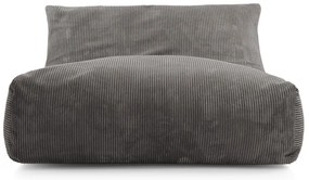 Czarny sztruksowy worek do siedzenia Sofa Lounge – SLOWDOWN
