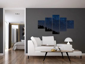 Obraz nocnego nieba (125x70 cm)