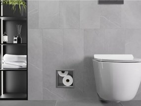 Mexen X-Wall-B magazynek na papier toaletowy, inox - 1915