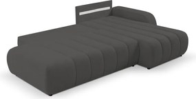 Narożnik wolnostojący BALOO Prawy w tkaninie LAMBI 17