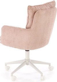 Fotel obrotowy Dumbo Halmar na bałym stelażu