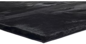 Czarny dywan Universal Fox Liso, 60x90 cm
