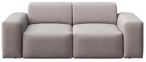 Szara aksamitna sofa 205 cm Villet – Rodier