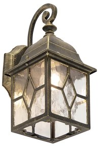 Zewnetrzna Romantyczna lampa ścienna zewnętrzna brązowa - London Rustykalny / Vintage Oswietlenie zewnetrzne