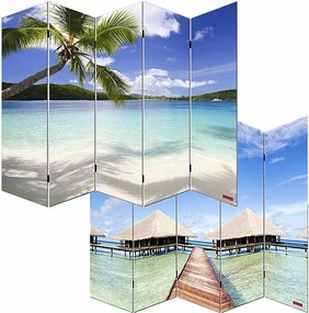 Parawan fotograficzny Bagheria, 180x200cm, plaża