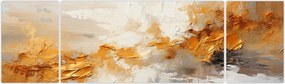 Obraz - Złota tekstura (170x50 cm)