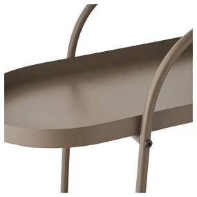 Metalowy barek na kółkach 27,5x60 cm Empoli – House Nordic
