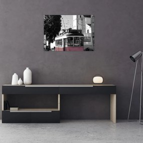Obraz na szkle - Tramwaj (70x50 cm)