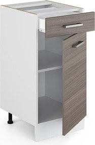 Szafka dolna do kuchni szlachetna szarość 40x46x81.6 r-line