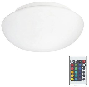 Eglo 75351 - LED RGB Plafon ściemnalny ELLA-C 1xE27/7,5W/230V