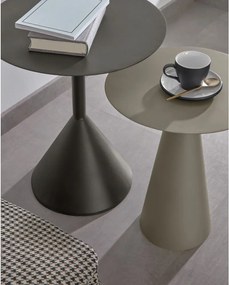 Metalowy okrągły stolik ø 40 cm Shirel – Kave Home