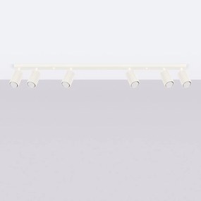 Kremowa lampa sufitowa 6,5x117 cm Gleam – Nice Lamps