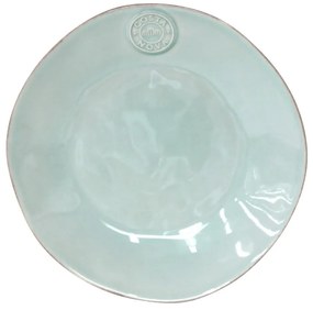 Turkusowy kamionkowy talerz deserowy Costa Nova Nova, ⌀ 21 cm