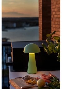 Zielona lampa stołowa LED ze zdalnym sterowaniem (wysokość 28 cm) Sam – Sirius