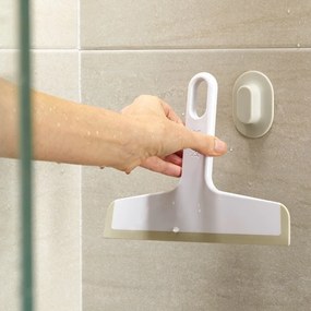 Biała ściągaczka z uchwytem 24 cm Duo – Joseph Joseph