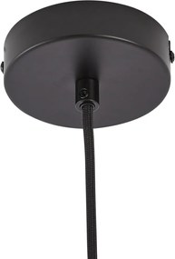 Retro Lampa Wisząca Złota z Beżowym Szkłem - Jina