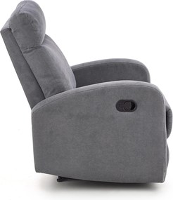 Tapicerowany fotel wypoczynkowy z funkcją rozkładania Oslo 1S
