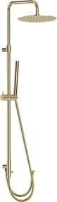 Luisa II kolumna prysznicowa bez baterii mieszającej szczotkowane złoto - Essebagno