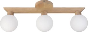 Przysufitowy żyrandol ANTONIO 3xG9/5W/230V dąb/biały
