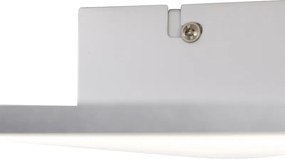 Nowoczesny panel LED stalowy 40 cm z wbudowanym LED - Liv