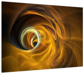 Obraz na szkle - Abstrakcja w ruchu (70x50 cm)