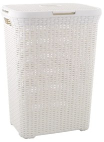Jasnokremowy kosz na pranie Curver Hamper, 60 l