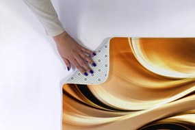 Dywanik łazienkowy antypoślizgowy Dywanik łazienkowy antypoślizgowy Złota Abstrakcja