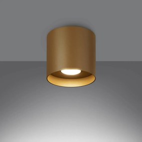 Plafon MIKA złoty SOLLUX  LIGHTING