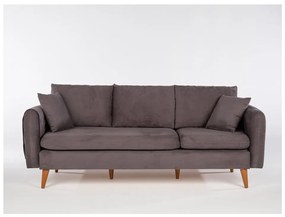 Ciemnoszara sofa 215 cm Sofia – Balcab Home