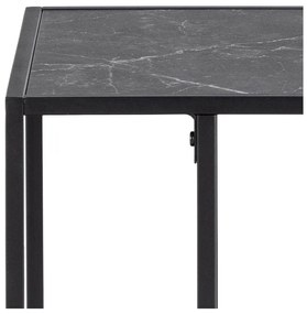 Stolik z blatem w dekorze marmuru 43x35 cm Infinity – Actona