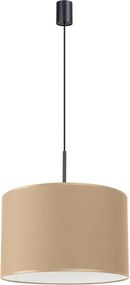 Nowoczesna wisząca lampa do salonu taupe M161-Lawezo