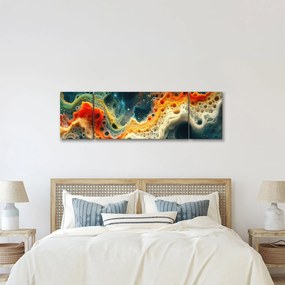 Obraz - Nowoczesna abstrakcja (170x50 cm)