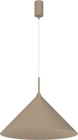 Lampa wisząca na lince CAPITAL 1xGX53/15W/230V średnica 46 cm beżowa