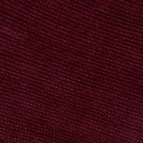 Koc szenilowy CHENILLE burgundowy 130x170cm HOMLA