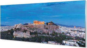 Panel Szklany Klasyczna Panorama Aten