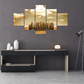 Obraz leśnej łąki (125x70 cm)