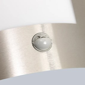 Nowoczesna lampa ścienna zewnętrzna ze stali ze czujnikiem ruchu IP44 - Emmerald 1