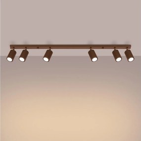 Brilagi - Oprawa punktowa LED CRESTO 6xGU10/10W/230V brązowa