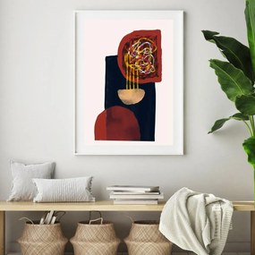 Plakat - Artystyczna abstrakcja (A4)