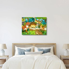 Obraz - Dinozaury (70x50 cm)