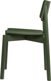 Zielone krzesło sztaplowane Wem – noo.ma