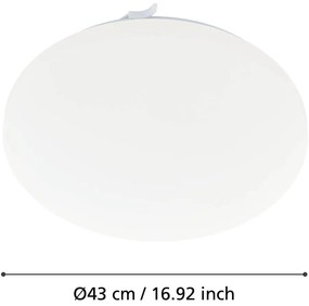 Biała lampa sufitowa LED FRANIA – EGLO