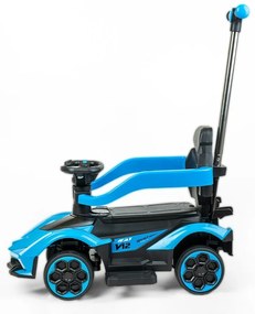 Leżaczek Baby Mix Speed z prowadnicą, czarny
