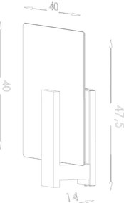 Plafon LAPPO naturalne drewno SOLLUX  LIGHTING