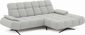 Elegancki narożnik MORENO S z funkcją w tkaninie ARAGON 80 WERSAL
