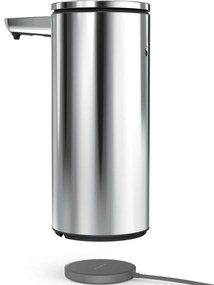 Simplehuman Bezdotykowy dozownik z uchwytem nagąbkę 414 ml, stal nierdzewna błyszcząca