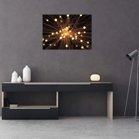 Obraz na szkle abstrakcji (70x50 cm)