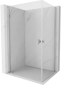 Mexen Mist-B Duo kabina prysznicowa uchylna 75 x 70 cm, transparent, chrom - 8A2-075-070-01-00