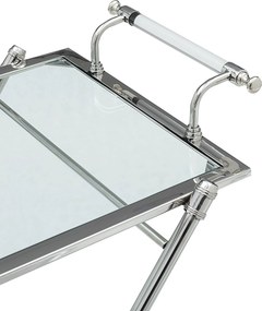 Stolik pomocniczy Morris Silver 90x62x83 cm